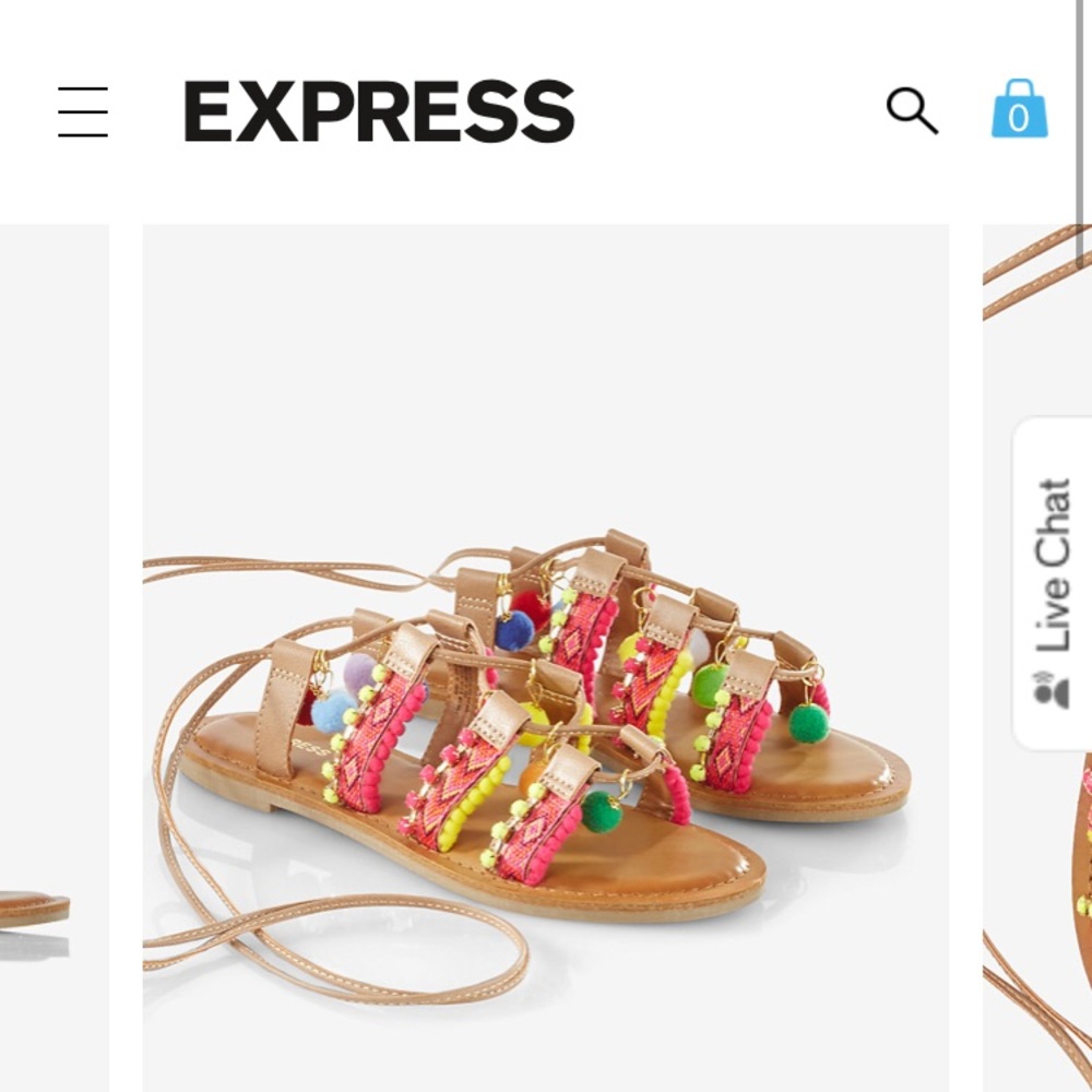 Pom Pom sandals